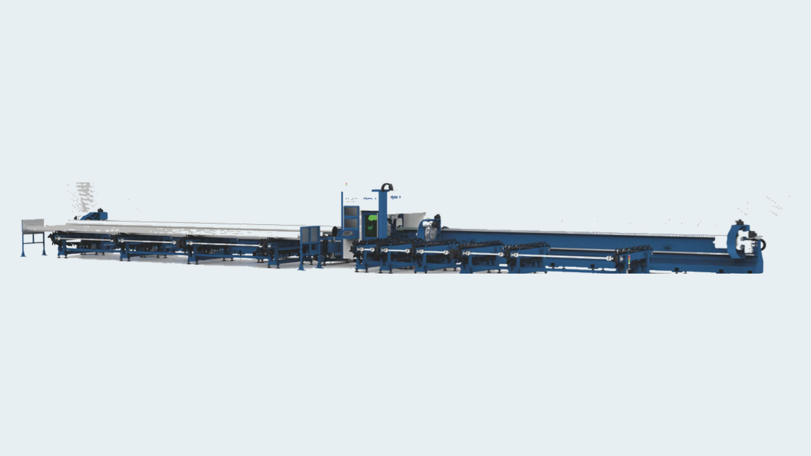 FP Series four chuck fiber laser tube cutting machine