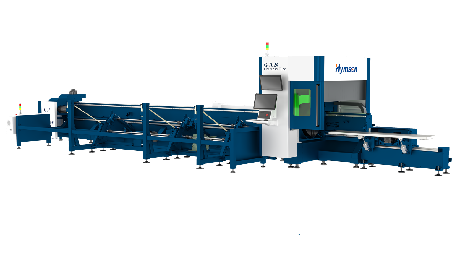 G7024 Series automatic fiber laser tube cutting machine